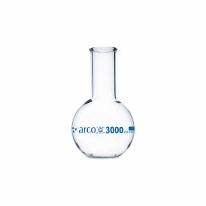 FLASKS BOILING FLAT BOTTOM NARROW NECK 3000*ml