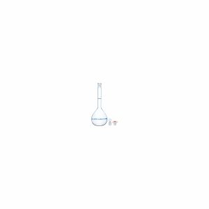 FLASK, VOLUMETRIC Class'A' Narrow Mouth, Clear with Individual Calibration Certificate 2ml