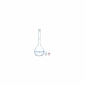 FLASK VOLUMETRIC NABL Certified Class A Clear with Individual Calibration Certificate 200ML