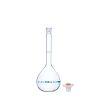 FLASK, VOLUMETRIC Class'A' Narrow Mouth, Clear with Individual Calibration Certificate 100ml