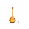 "FLASK, VOLUMETRIC, CLASS 'A’ Narrow Mouth, Amber with Individual Calibration Certificate" 20ml