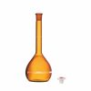 "FLASK, VOLUMETRIC, CLASS 'A’ Narrow Mouth, Amber with Individual Calibration Certificate" 2000ML