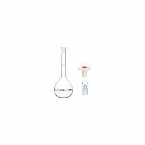FLASK, VOLUMETRIC, CLASS 'A’,WITH PTFE STOPPER 200ml
