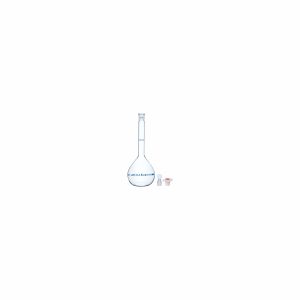 FLASK VOLUMETRIC Class'B' Narrow Mouth, Clear with Individual Calibration Certificate 5ml