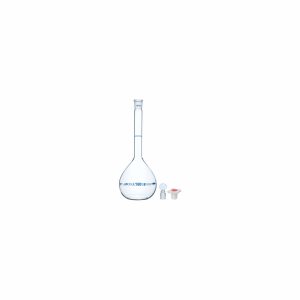 FLASK VOLUMETRIC Class'B' Narrow Mouth, Clear with Individual Calibration Certificate 150ml