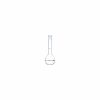 FLASK VOLUMETRIC, CLASS 'A’, USP Wide Mouth, Clear with Individual Calibration Certificate Neck Size as per ISO, 25mL
