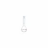 FLASK VOLUMETRIC, CLASS 'A’, USP Wide Mouth, Clear with Individual Calibration Certificate Neck Size as per ISO, 50ml