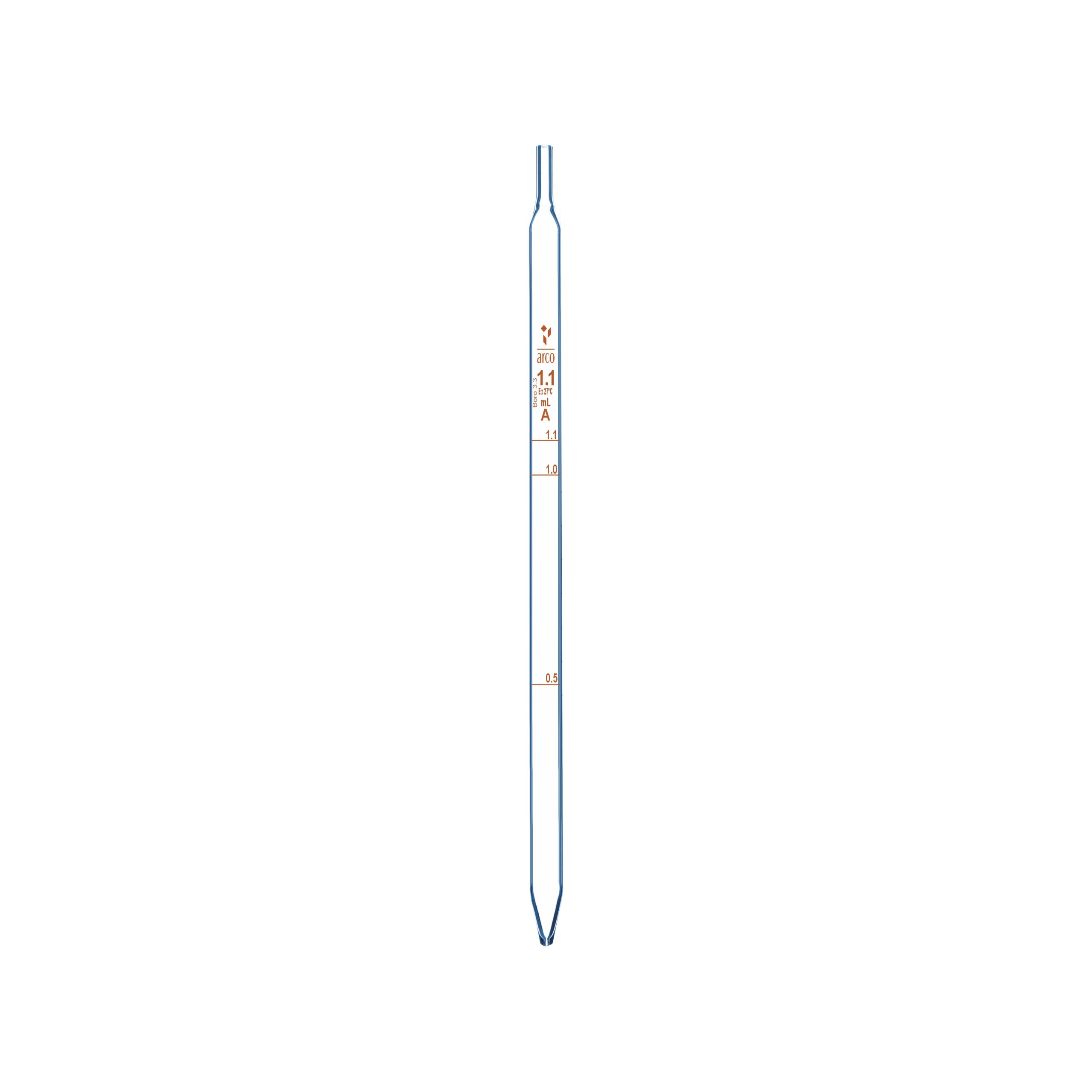 MILK/BACKTERIOLGICAL PIPETTES 1.1ml