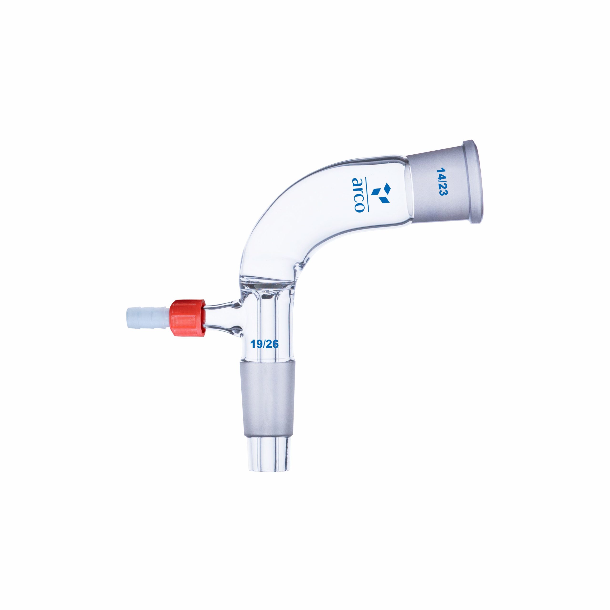 Adapter, Receiver, Angled with Screw Thread, 14/23