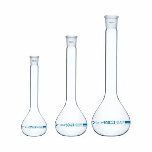 GLASSWARE SET, FLASK VOLUMETRIC Set of 3