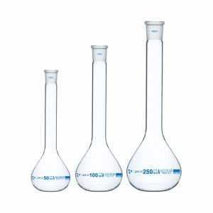 GLASSWARE SET, FLASK VOLUMETRIC Set of 3