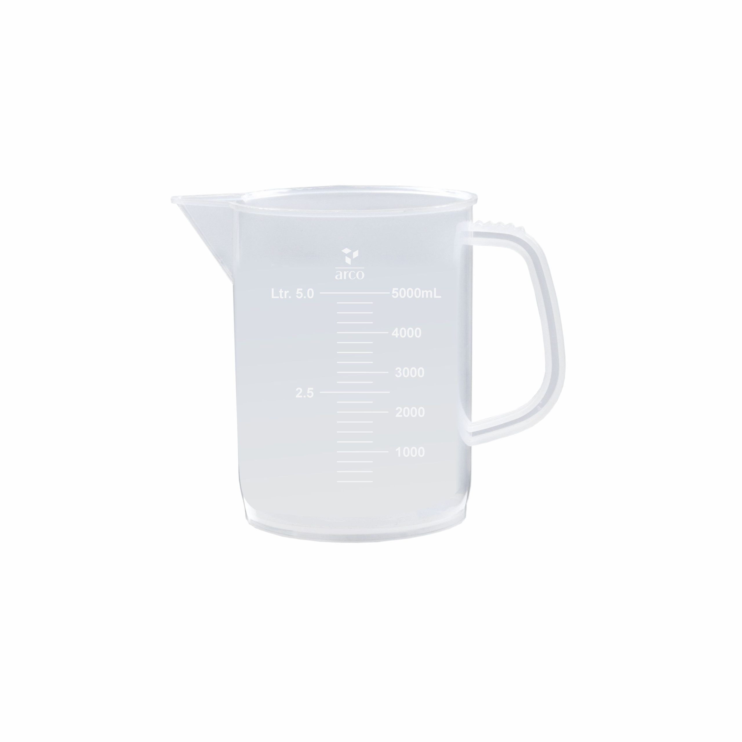 MEASURING JUGS, SHORT FORM (PP), 5000ml
